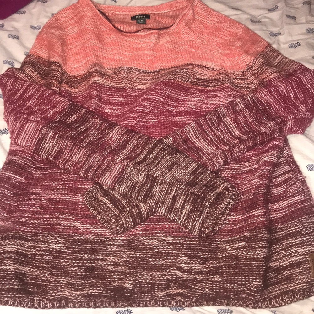 adorable roots pullover sweater!